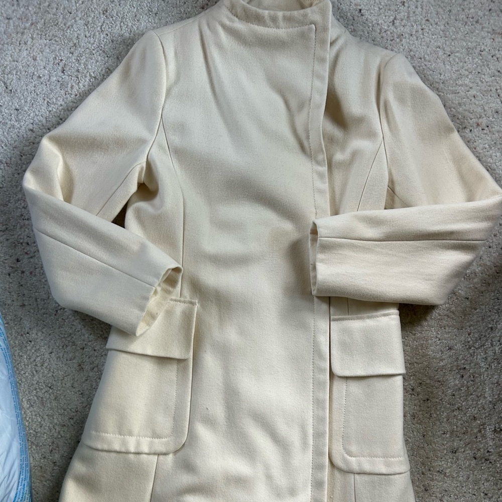 Nine West Ivory Coat